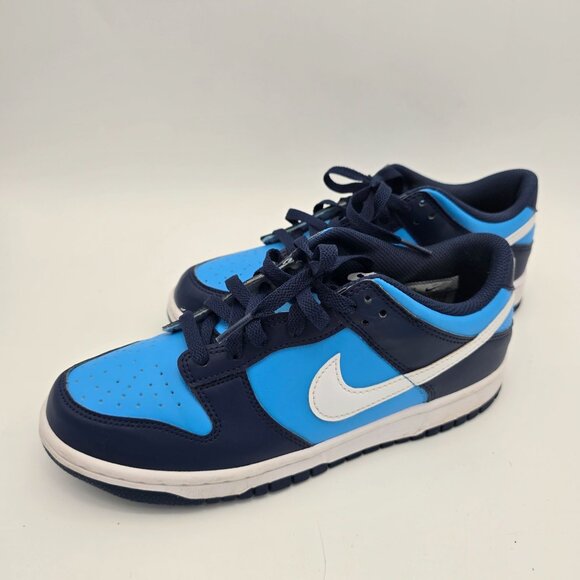Nike Dunk Low University Blue Youth Size 7 Athletic Shoes - Picture 6 of 12